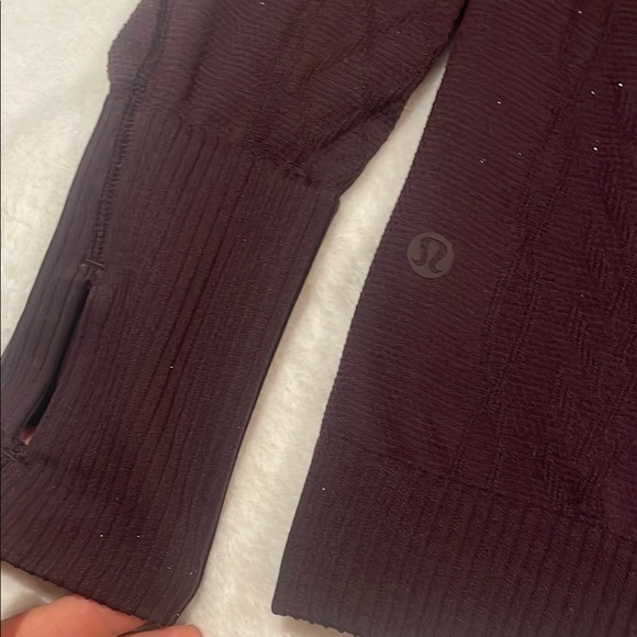 lululemon athletica restless pullover Maroon Hooded Sweater - Picture 4 of 7